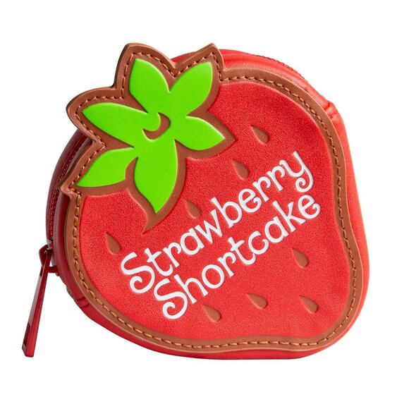 Strawberry Shortcake Cosmetic 3-Piece Zippered Bag Set Red Gingham NEW - Picture 8 of 10